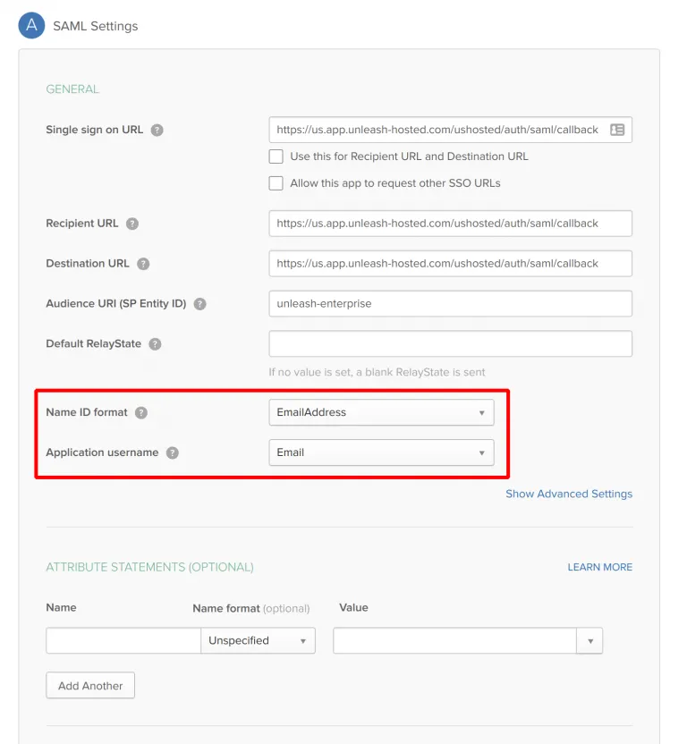 Okta: Configure SAML
