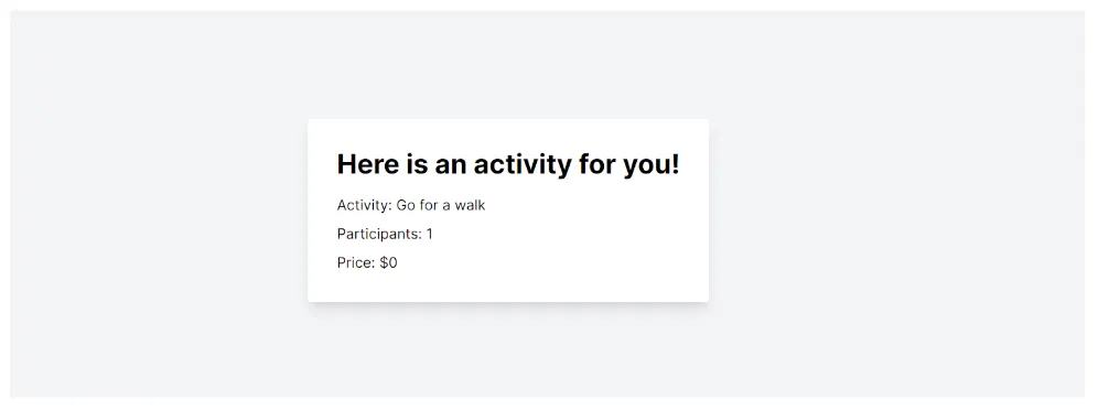 Activity Successful